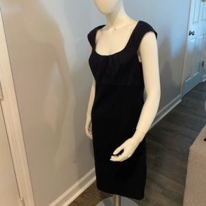NEW Elie Tahari Jordana Bodycon Navy Blue Dress Size 8
